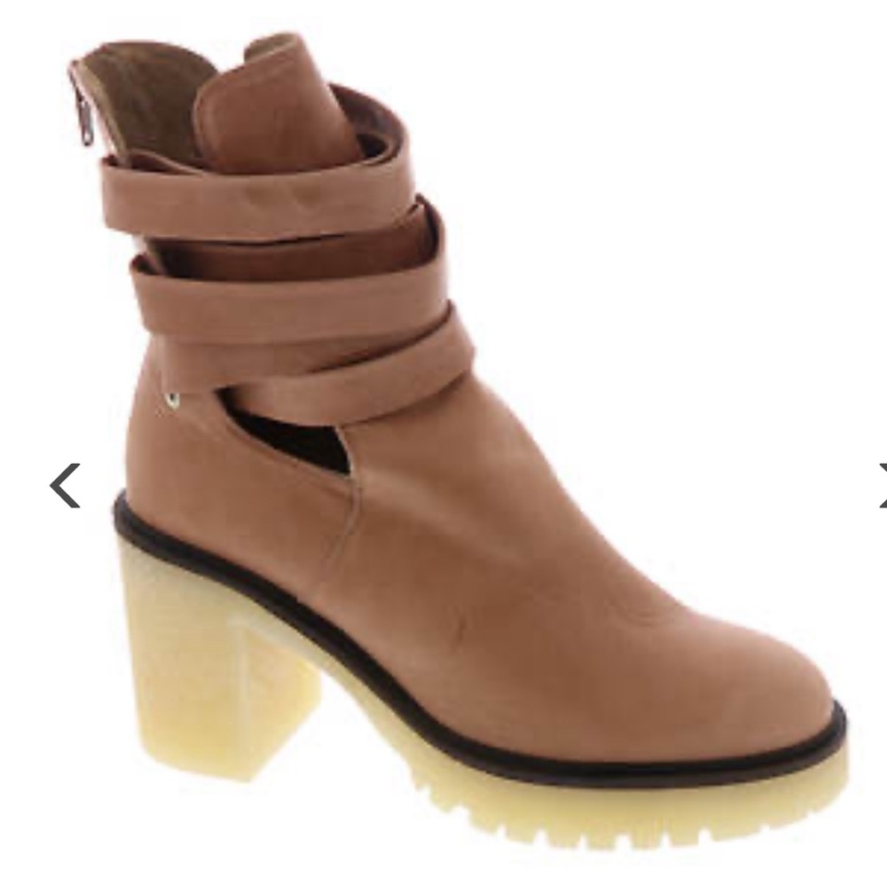 Free People Jesse Cutout Boots Sz 39